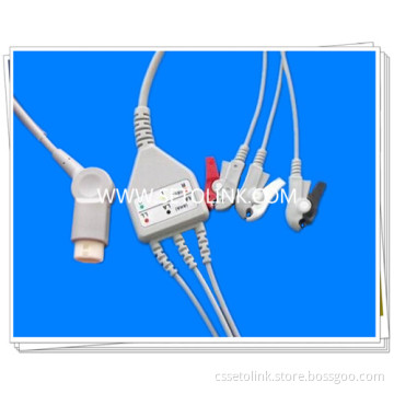 Philips MP50/MP70/MP80/VM4/VM6 Patient Monitor ECG Cable